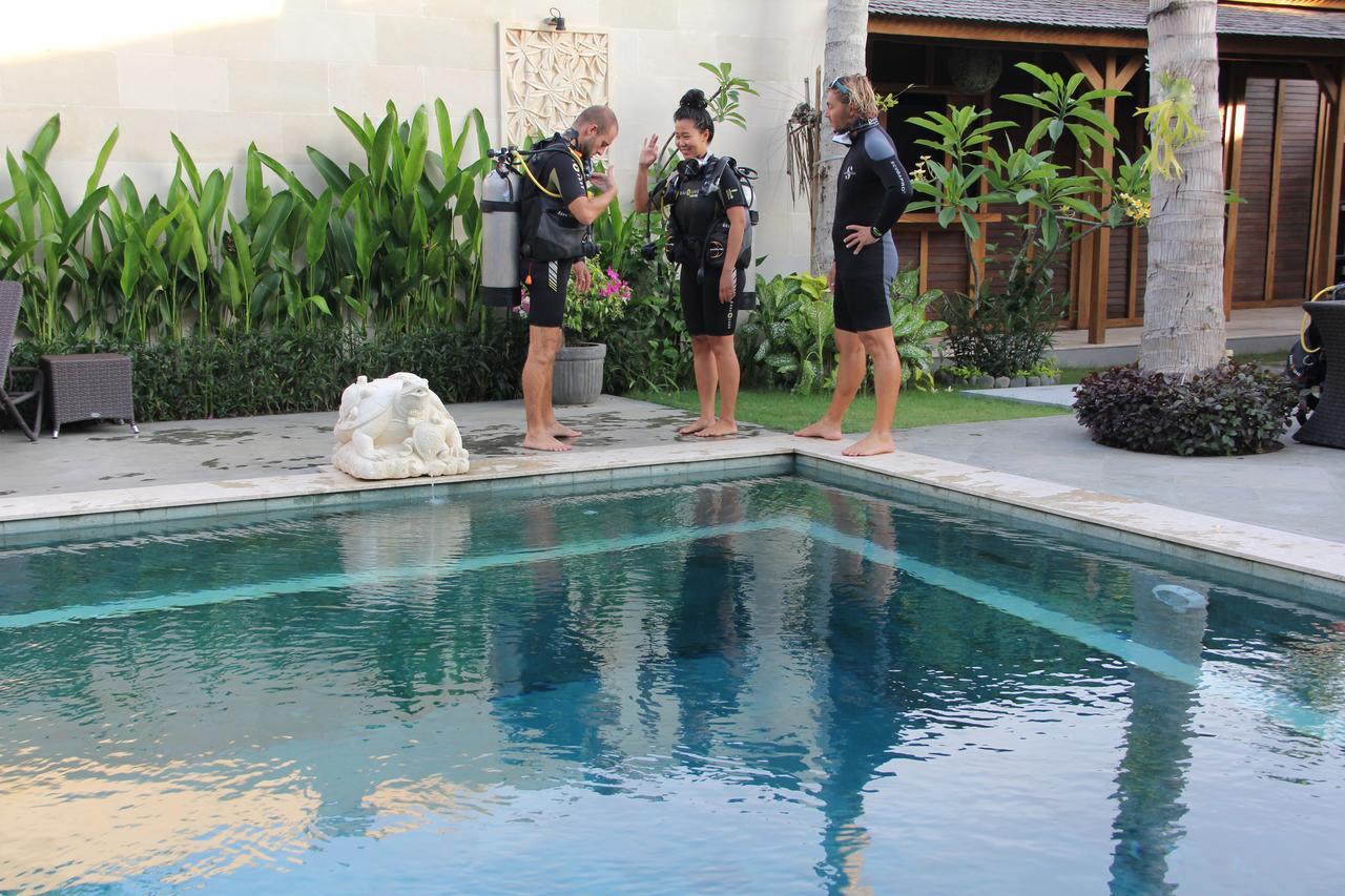 Benthos Bali Dive Resort Candidasa Exterior foto